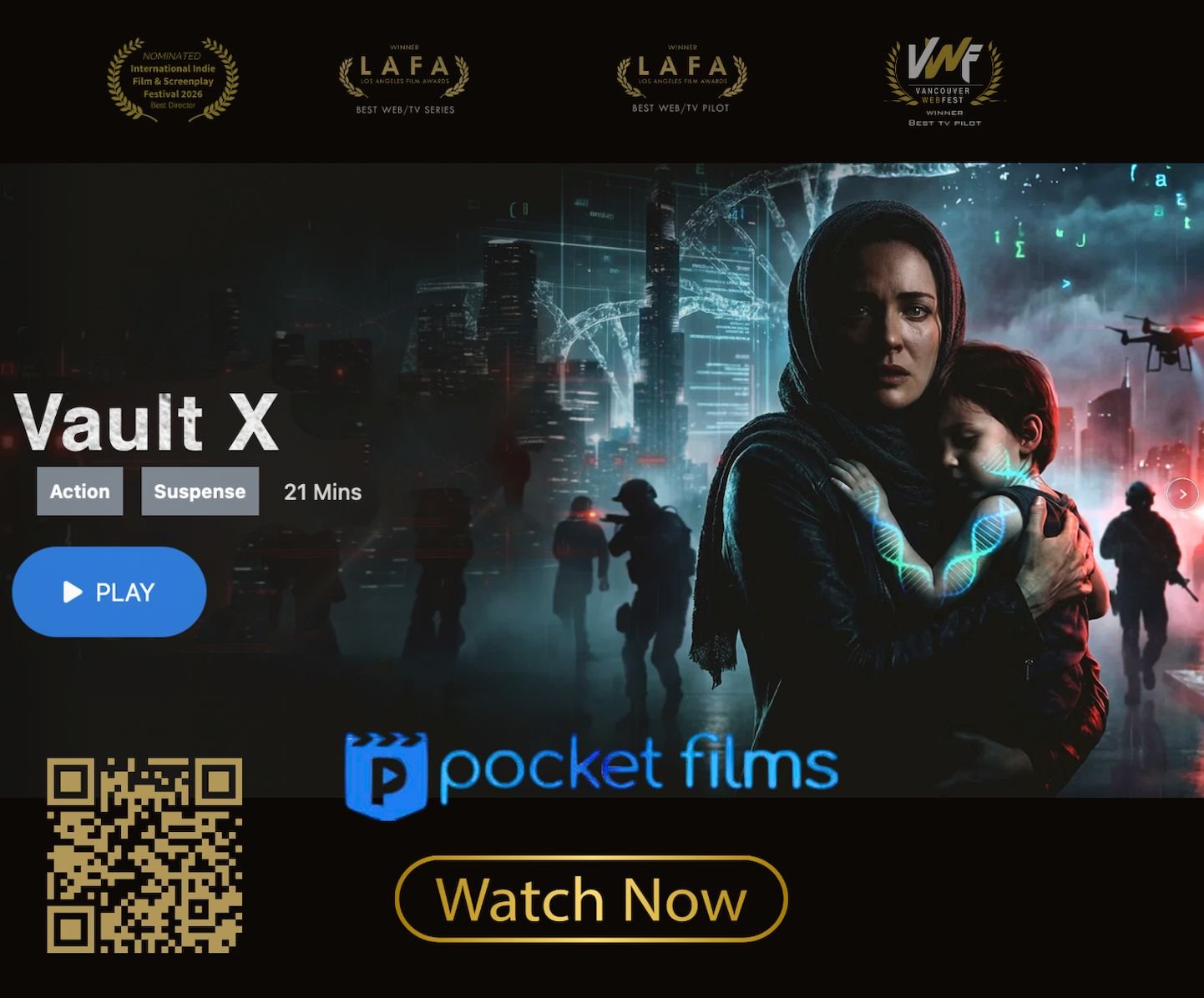 Watch Vault X on Pocket Films